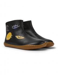 Barefoot kotníková obuv Camper - Peu Cami TWS Black Velikost: 30, Délka boty: 189, Šířka boty: 73
