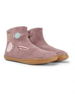 Barefoot kotníková obuv Camper - Peu Cami TWS Pink Velikost: 30, Délka boty: 189, Šířka boty: 73