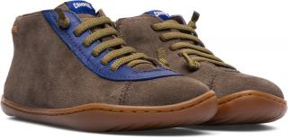 Barefoot kotníková obuv Camper - Peu TWS Afelpado Rocco Grey Velikost: 32, Délka boty: 205, Šířka boty: 78
