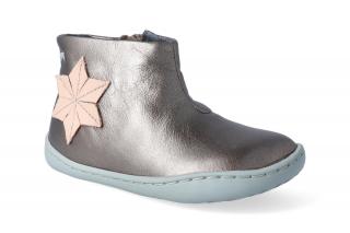 Barefoot kotníková obuv Camper - TWS FirstWalkers Beige Velikost: 24, Délka boty: 149, Šířka boty: 68