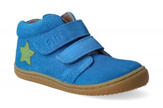 Barefoot kotníková obuv Filii - Chameleon electric blue M Velikost: 21