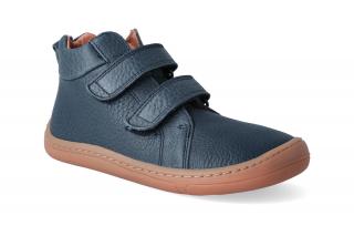 Barefoot kotníková obuv Froddo - BF High tops Blue Velikost: 22, Délka boty: 140, Šířka boty: 64
