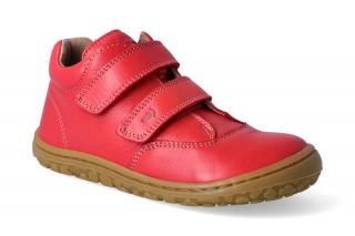 Barefoot kotníková obuv Lurchi - Nora Rosso Velikost: 24, Délka boty: 158, Šířka boty: 61