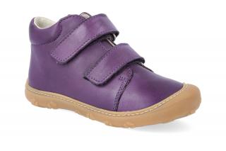 Barefoot kotníková obuv Ricosta - Pepino Chrisy Cassis M Velikost: 21, Délka boty: 139, Šířka boty: 61
