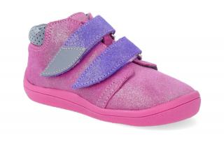 Barefoot kotníková obuv s membránou Beda - Janette violet 2021 Velikost: 20, Délka boty: 165, Šířka boty: 72