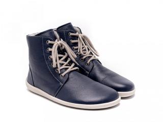 Barefoot kotníkové boty Be Lenka - Nord Navy Velikost: 36, Délka boty: 233, Šířka boty: 89