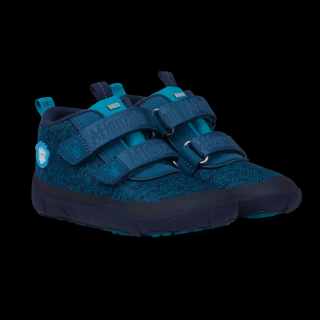 Barefoot obuv s membránou Affenzahn - Minimal Lowboot Knit Bear Velikost: 22