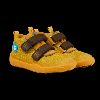Barefoot obuv s membránou Affenzahn - Minimal Lowboot Knit Tiger Velikost: 27, Délka boty: 176, Šířka boty: 69