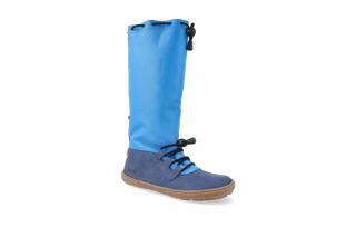 Barefoot obuv s membránou KOEL4kids - Rana Turquoise (32-41) Velikost: 33, Délka boty: 210, Šířka boty: 78