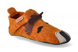 Barefoot papučky Tikki shoes - Ziggy Lion Velikost: 22, Délka boty: 140, Šířka boty: 56