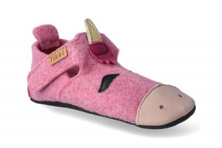 Barefoot papučky Tikki shoes - Ziggy Unicorn Velikost: 23, Délka boty: 145, Šířka boty: 58
