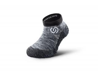 Barefoot ponožkoboty Skinners - Granite Grey Velikost: 26/27