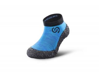 Barefoot ponožkoboty Skinners - Ocean Blue Velikost: 26/27