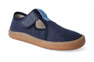 Barefoot přezůvky Froddo -  BF Blue plátěné Velikost: 31, Délka boty: 210, Šířka boty: 78