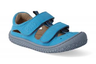 Barefoot sandálky Filii - Kaiman vegan turquoise W Velikost: 30