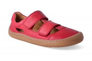 Barefoot sandálky Froddo - BF red Velikost: 30, Délka boty: 200, Šířka boty: 75