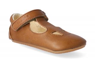 Barefoot sandálky Froddo - Prewalkers Cognac Velikost: 20, Délka boty: 125, Šířka boty: 57