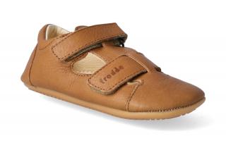 Barefoot sandálky Froddo - Prewalkers Cognac Velikost: 20, Délka boty: 128, Šířka boty: 60