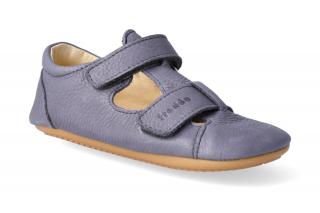 Barefoot sandálky Froddo - Prewalkers Light grey Velikost: 20, Délka boty: 128, Šířka boty: 60