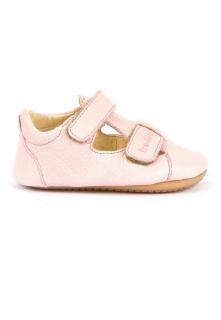 Barefoot sandálky Froddo - Prewalkers Pink Velikost: 22, Délka boty: 140, Šířka boty: 64