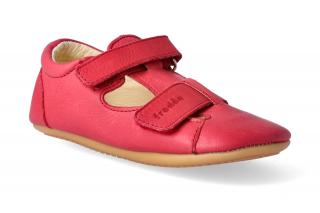 Barefoot sandálky Froddo - Prewalkers Red Velikost: 22, Délka boty: 140, Šířka boty: 64