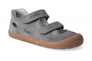 Barefoot sandálky KOEL4kids - Bernardinho Grey Velikost: 26, Délka boty: 173, Šířka boty: 70