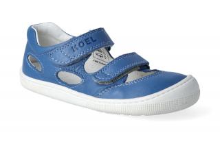 Barefoot sandálky KOEL4kids - Bernardinho Jeans porto Velikost: 26, Délka boty: 173, Šířka boty: 70