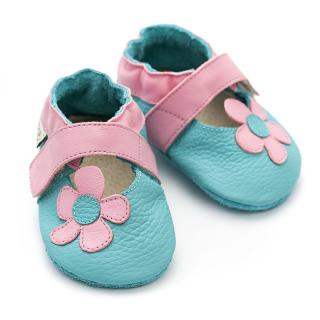 Barefoot sandálky Liliputi® - Kalahari Turquoise Velikost: L, Délka boty: 140, Šířka boty: 70
