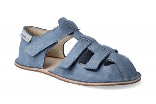 Barefoot sandálky OKbarefoot - Maya modré Velikost: 27, Délka boty: 180, Šířka boty: 72