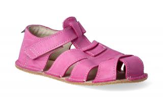 Barefoot sandálky OKbarefoot - Palm fuchsiové Velikost: 25, Délka boty: 160, Šířka boty: 68