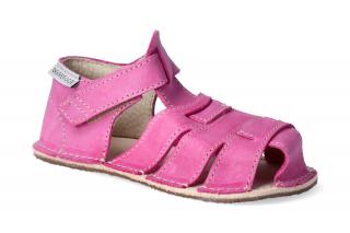 Barefoot sandálky OKbarefoot - Palm fuchsiové Velikost: 28, Délka boty: 185, Šířka boty: 74