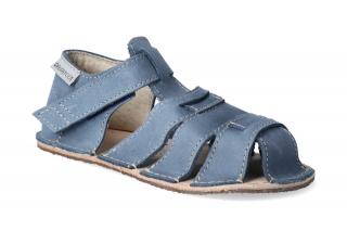 Barefoot sandálky OKbarefoot - Palm modré Velikost: 28, Délka boty: 185, Šířka boty: 74
