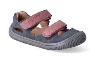 Barefoot sandálky Protetika - Berg grigio Velikost: 31, Délka boty: 204, Šířka boty: 72