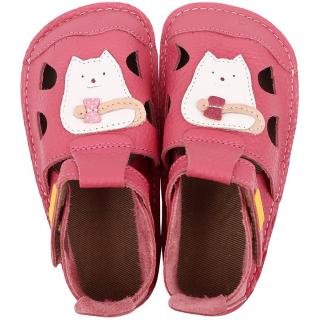 Barefoot sandálky Tikki shoes - Nido Kitty Velikost: 23, Délka boty: 150, Šířka boty: 70