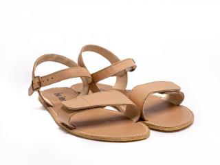 Barefoot sandály Be Lenka - Grace brown Velikost: 42, Délka boty: 277, Šířka boty: 108