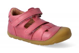 Barefoot sandály Bundgaard - Petit Sandal Soft rose Velikost: 20, Délka boty: 130, Šířka boty: 55