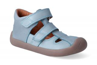 Barefoot sandály Bundgaard - Walk Summer Jeans mint Velikost: 24, Délka boty: 155, Šířka boty: 62