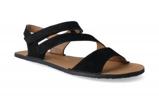Barefoot sandály Sole Runner - Dione black Velikost: 38, Délka boty: 247, Šířka boty: 95