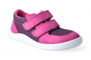 Barefoot tenisky Baby Bare - Febo Sneakers fuchsia/purple Velikost: 23, Délka boty: 148, Šířka boty: 66