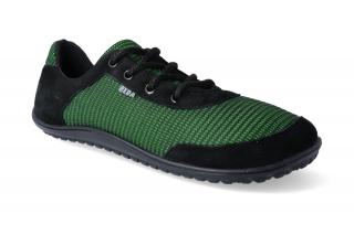 Barefoot tenisky Beda - Black grass adult Velikost: 42, Délka boty: 280, Šířka boty: 100