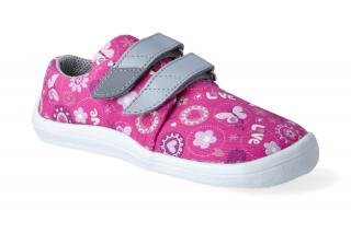 Barefoot tenisky Beda - Love  textilní Velikost: 26, Délka boty: 165, Šířka boty: 72