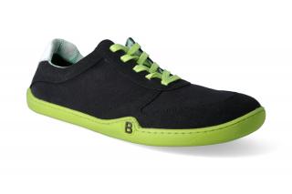 Barefoot tenisky bLIFESTYLE - SportSTYLE micro/textile black Velikost: 37, Délka boty: 250, Šířka boty: 92