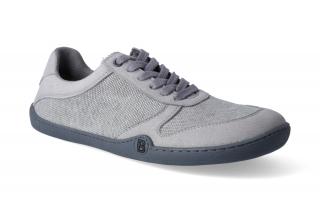 Barefoot tenisky bLIFESTYLE - SportStyle micro/textile grey Velikost: 37, Délka boty: 250, Šířka boty: 92