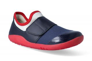 Barefoot tenisky Bobux - Dimension II Navy + Red Velikost: 27, Délka boty: 180, Šířka boty: 67
