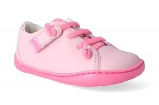 Barefoot tenisky Camper - Peu Cami FirstWalkers Sella Pink Velikost: 25, Délka boty: 156, Šířka boty: 70