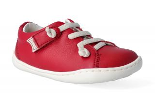 Barefoot tenisky Camper - Peu Cami FirstWalkers Sella Red Velikost: 22, Délka boty: 138, Šířka boty: 64