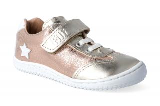 Barefoot tenisky Filii - Salamander nappa rose gold M Velikost: 24