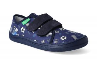 Barefoot tenisky Froddo -  BF Blue+ plátěné Velikost: 31, Délka boty: 210, Šířka boty: 78