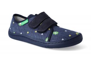 Barefoot tenisky Froddo -  BF Blue plátěné Velikost: 35, Délka boty: 237, Šířka boty: 82