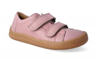 Barefoot tenisky Froddo - BF Low tops Pink Velikost: 34, Délka boty: 223, Šířka boty: 78